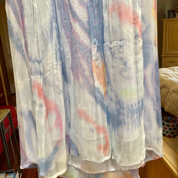 Sundance Painted Clouds Dress; Size L (12-14) - Picture 4 of 5